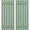 Ekena Millwork Americraft 6-Board, 2 Batten Exterior Real Wood Spaced Board-n-Batten Shutters, ARW101SB623X80TGH, PR ARW101SB623X80TGH - alternate 1